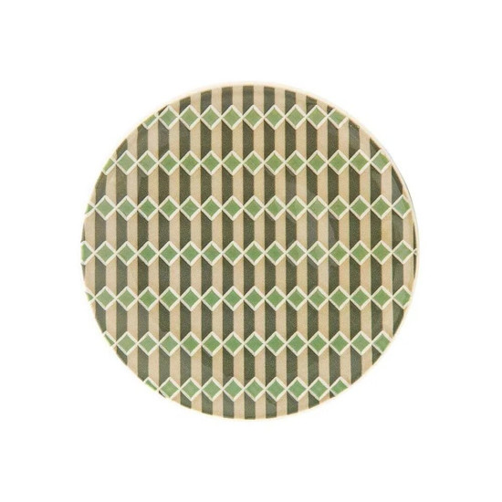 Imagem PRATO PARA SOBREMESA DE CERÂMICA 19CM UNNI PIASTRELLA - OXFORD 