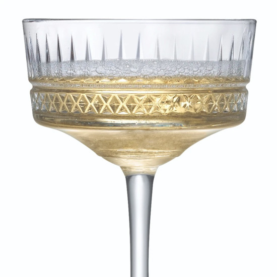 Imagem JOGO DE 4 TAÇAS 260ML PARA CHAMPANHE COUPE DE VIDRO 16X10CM - PASABAHÇE