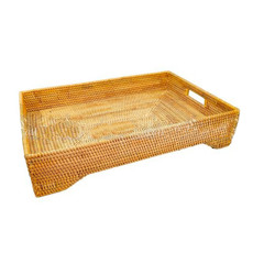 Imagem de BANDEJA EM RATTAN G 14X65X45 LUCATTI  - Lucatti Artes E Decoracoes Ltda