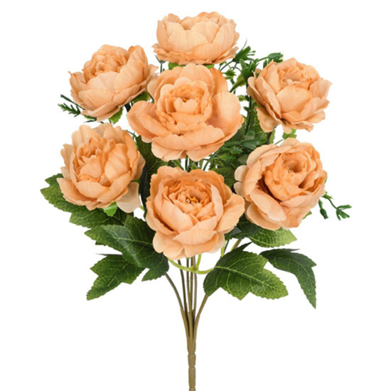 Imagem BUQUÊ PEONIA X7 MOSTARDA 32X22CM - GRILLO 52999