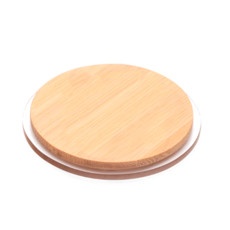 Imagem de PORTA COPO EM ACRÍLICO E BAMBU 10CM - ONOM  - Onom Design Projetos Personalizados Eireli