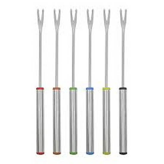 Imagem CONJUNTO DE GARFOS PARA FONDUE 6 PEÇAS EM AÇO INOX COLORS - HAUSKRAFT