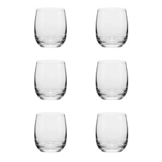Imagem de JOGO DE 6 COPOS DE CRISTAL ON THE ROCKS 360 ML 9,5X8,4CM - OXFORD - Oxford Porcelanas S/A
