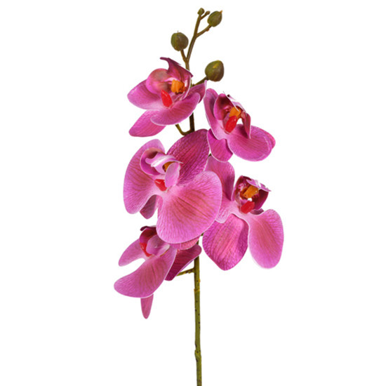 Imagem HASTE DECORATIVA DE ORQUÍDEA PHALAENOPSIS LAVANDA EM PLÁSTICO MOLDÁVEL - GRILLO