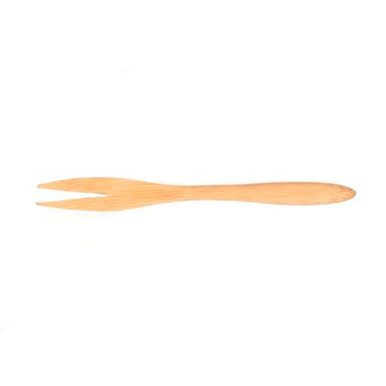 Imagem GARFO DE BAMBU PARA FRUTAS E PETISCOS COM 4 UNIDADES - YOI