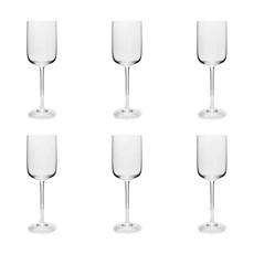 Imagem de JOGO DE 6 TAÇAS EM CRISTAL STRAUSS ÁGUA 416 ML SELO PRATA  - Oxford Porcelanas S/A