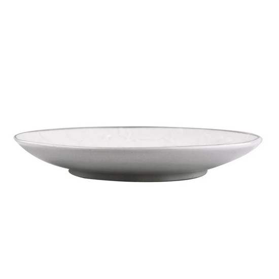 Imagem JOGO DE 14 PEÇAS PARA CHÁ COM BULE E AÇUCAREIRO EM NEW BONE CHINA COR BRANCA E DOURADO - L'HERMITAGE