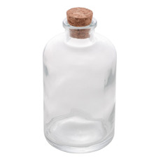 Imagem de PORTA MANTIMENTO GARRAFA DE VIDRO COM ROLHA 210ML - LYOR - Coliseu Presentes Ltda