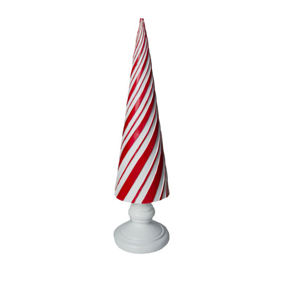 Imagem MINI ARVORE PEDESTAL CANDY NATALINA DE RESINA 10X10X41CM - CROSS 