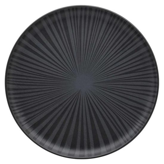 Imagem PRATO RASO 26 CM FLAT ÔNIX DE CERÂMICA - OXFORD 