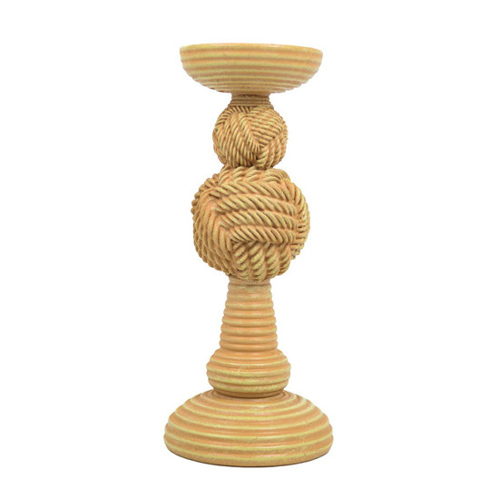 Imagem CASTIÇAL DECORATIVO NATALINO EM RESINA 26CM CROSS 