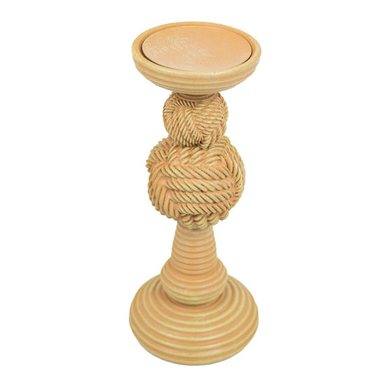 Imagem CASTIÇAL DECORATIVO NATALINO EM RESINA 26CM CROSS 