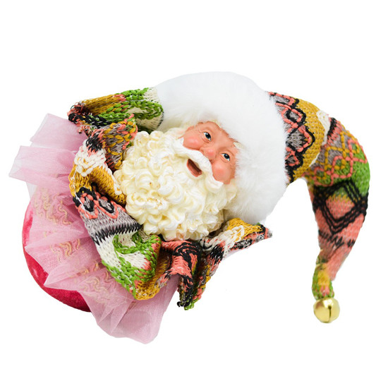 Imagem PAPAI NOEL DECORATIVO COLORIDO 27CM - CROSS 