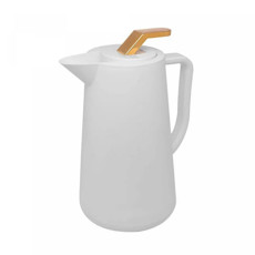 Imagem de GARRAFA TÉRMICA DE PLÁSTICO ATENAS BRANCA 1L - WOLFF - Rojemac Impotacao E Exportacao Ltda