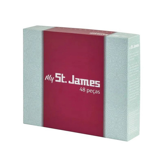 Imagem FAQUEIRO MY ST. JAMES 48 PEÇAS BELLE INOX