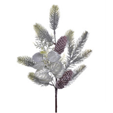 Imagem de HASTE PINHA E BERRIES VERDE 24X43CM - GRILLO 50940 - Grillo Ltda