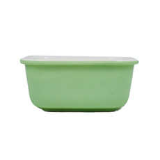 Imagem de MINI TRAVESSA QUADRADO DE CERÂMICA COR VERDE 13X13X6CM - GRILLO 34148 - Grillo Ltda