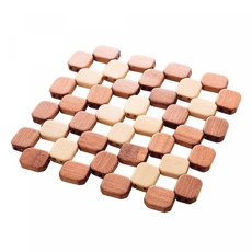 Imagem de DESCANSO DE PANELA DE BAMBU PARA PANELA 16CM X 16CM - LYOR - Coliseu Presentes Ltda