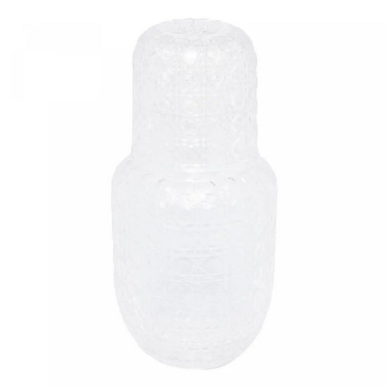 Imagem MORINGA EM VIDRO COM COPO TRELIÇA 500ML/145ML - WOLFF