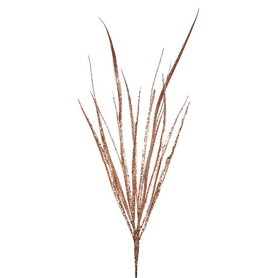 Imagem BUQUÊ CAPIM COM GLITTER NUDE 20X75CM - GRILLO 50135