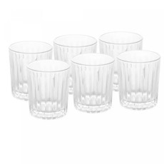 Imagem de CONJUNTO 6 COPOS PARA WHISKY DE CRISTAL BANGKOK PREMIUM 300ML - WOLFF - Rojemac Impotacao E Exportacao Ltda