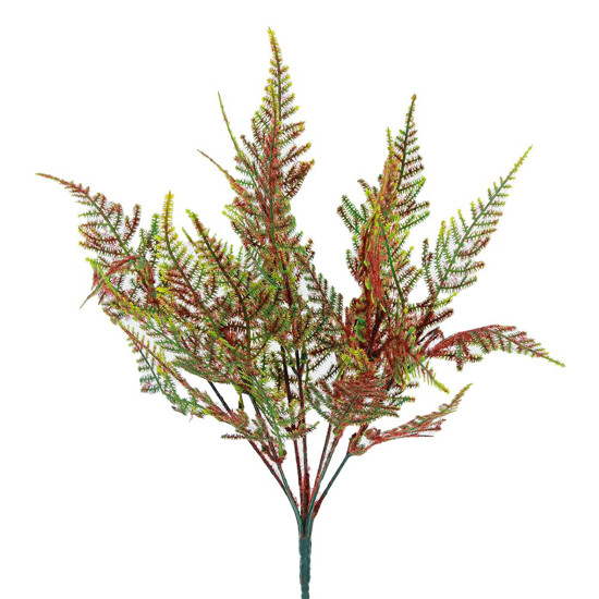 Imagem BUQUÊ COMPLEMENTO SAMAMBAIA X7 MARRON 20X37CM - GRILLO 