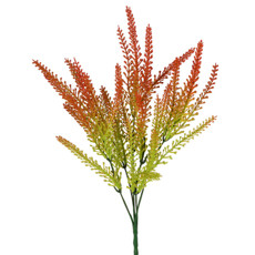 Imagem de BUQUÊ PERMANENTE DECORATIVO DE CATTAIL VERDE OUTONO EM PLÁSTICO MOLDÁVEL - GRILLO - Grillo Ltda