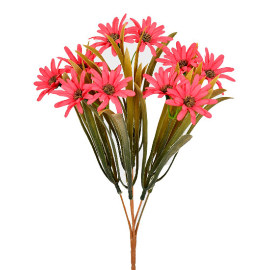 Imagem BUQUÊ MARGARIDA X5 CARMESIN 10X35CM - GRILLO 53544