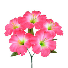 Imagem de HASTE BUQUÊ DE PAPOULA ROSA DECORATIVO EM PLÁSTICO MOLDÁVEL 36X25 CM - GRILLO 40913 - Grillo Ltda