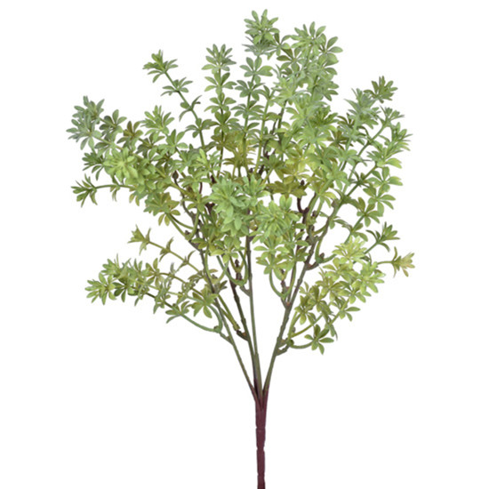 Imagem BUQUÊ DECORATIVO DE FOLHAS ESTRELA VERDE EM PLÁSTICO MOLDÁVEL 35X17CM - GRILLO