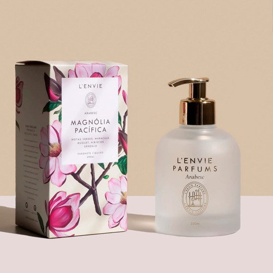 Imagem SABONETE LÍQUIDO PARA MÃOS MAGNÓLIA PACÍFICA 200ML - L'ENVIE