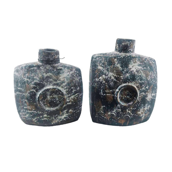 Imagem JOGO DE VASOS DECORATIVO 2 UNIDADES - PORTAL ASIA