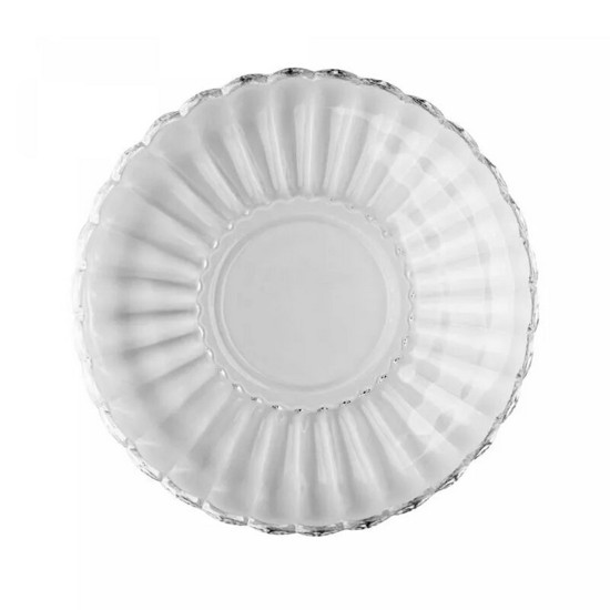 Imagem PRATO DE VIDRO PARA SOBREMESA PÉTALA 20CM - WOLFF