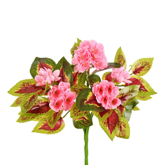 Imagem BUQUÊ GERANIO X5 ROSA 22X28CM GRILLO 53455