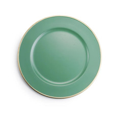 Imagem de SOUSPLAT EM PLÁSTICO COR VERDE COM FILETE DOURADO 1X33X33CM - CROMUS  - Cromus Embalagens Ind. E Com. Ltda