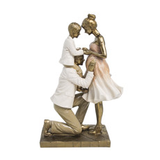 Imagem de FAMÍLIA DECORATIVA DE RESINA 16X8X24,5CM - MABRUK  - Mabruk Importacao E Comercio Eireli