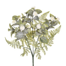 Imagem de BUQUÊ POMPOM X5 BRANCO 2X35CM GRILLO 55276 - Grillo Ltda