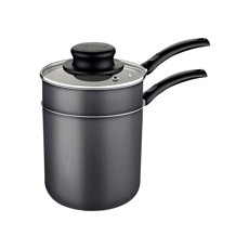 Imagem de CUSCUZEIRA EM ALUMÍNIO ANTIADERENTE STARFLON MAX CHUMBO 800ML - TRAMONTINA - Tramontina Nordeste S A