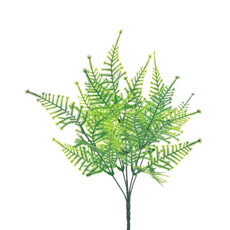 Imagem de BUQUÊ PERMANENTE DECORATIVO DE FOLHAS ALFINENTE VERDE EM PLÁSTICO MOLDÁVEL - GRILLO - Grillo Ltda