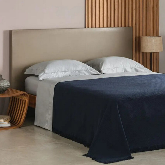 Imagem COLCHA CASAL BUDDEMEYER IN DESIGN 100% ALGODÃO AZUL