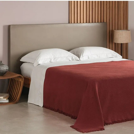 Imagem COLCHA CASAL BUDDEMEYER IN DESIGN 100% ALGODÃO LARANJA