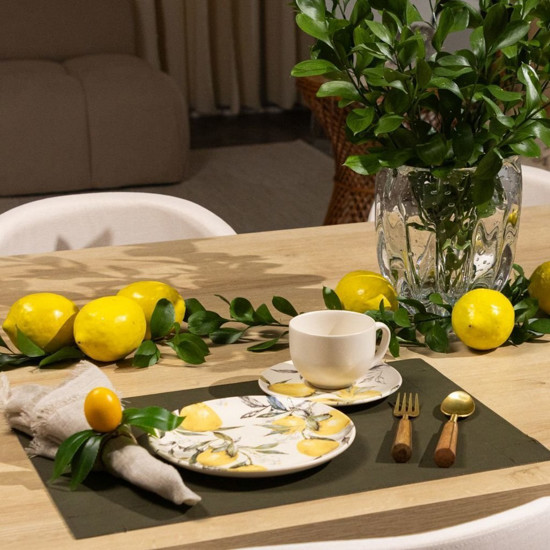 Imagem LUGAR AMERICANO RETANGULAR RAVENA MODERN MILITAR 33X48CM - COPA & CIA