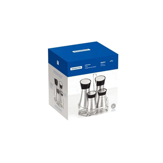 Imagem CONJUNTO GALHETEIRO REALCE 4 PEÇAS - TRAMONTINA