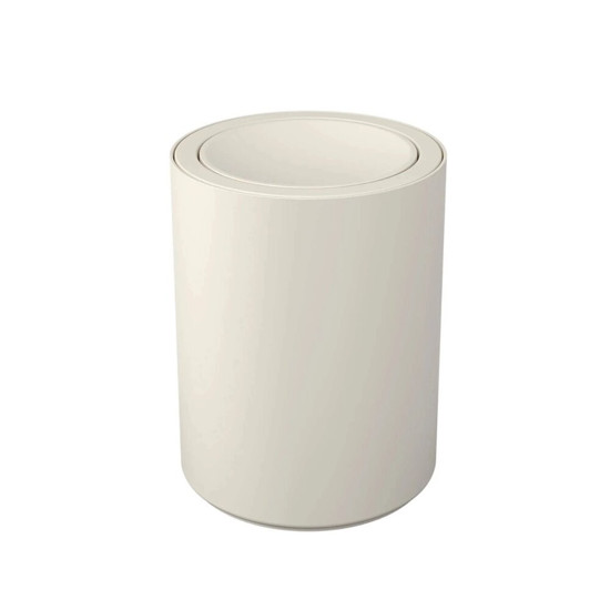 Imagem LIXEIRA COM TAMPA BASCULANTE COZA SERENE 1 LITRO LIGHT GRAY