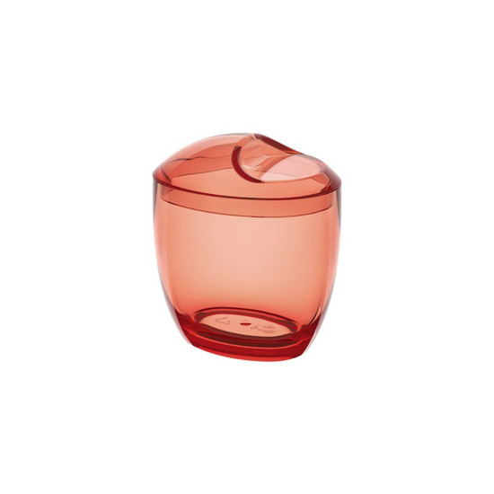 Imagem PORTA ALGODÃO COTONETES COZA SPOOM CORAL SUNNY 