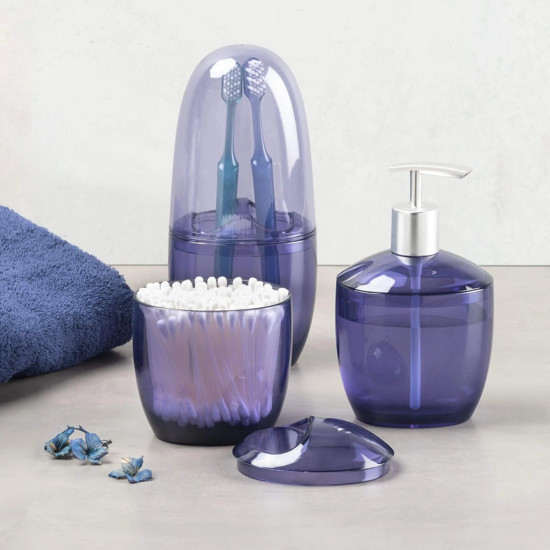 Imagem PORTA-SABONTE LÍQUIDO COZA SPOOM 300ML AZUL SILENCE