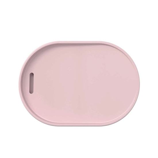 Imagem SABONETEIRA SERENE PARA BANHEIRO EM POLIPROPILENO ROSA CLAY 2X11X7,5CM - COZA