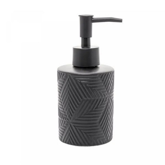 Imagem CONJUNTO 2 PEÇAS PARA BANHEIRO DE CERÂMICA FLOCO PRETO - WOLFF