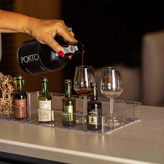 Imagem BANDEJA BISOTÊ RETANGULAR TRANSPARENTE 35X19X4,5CM PARAMOUNT