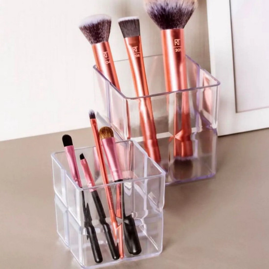 Imagem ORGANIZADOR BISOTÊ TRANSPARENTE 10X10X10 CM PARAMOUNT